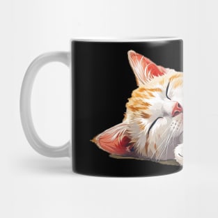 sleeping cat Mug